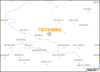 map of Yiğitkonağı