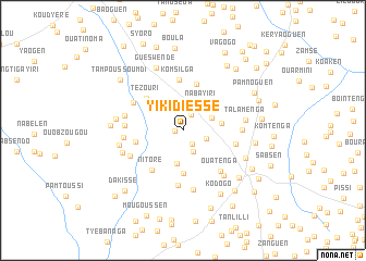 map of Yikidiessé