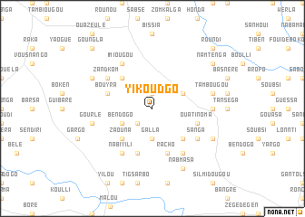 map of Yikoudgo