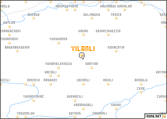 map of Yılanlı