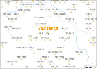 map of Yilatenga