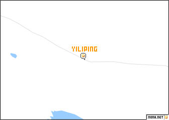 map of Yiliping