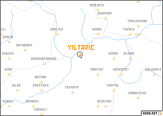 map of Yıltarıç