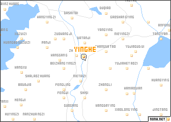 map of Yinghe