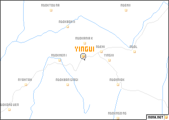 map of Yingui