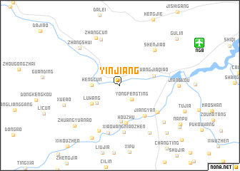 map of Yinjiang