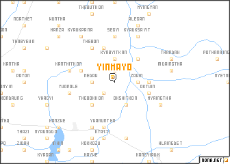map of Yinmayo