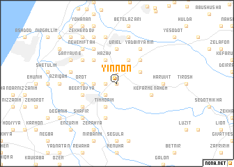 map of Yinnon