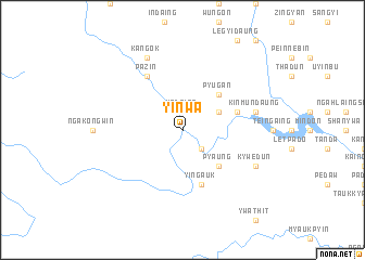 map of Yinwa