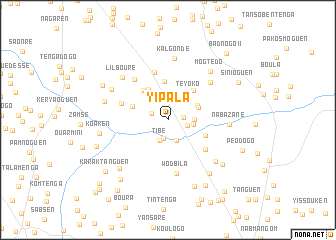 map of Yipala