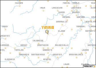 map of Yirimía