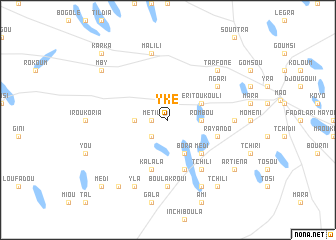 map of Yké