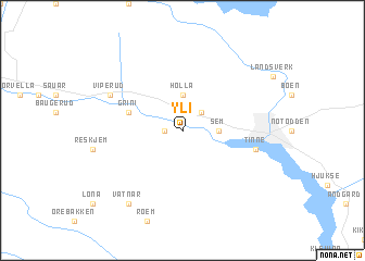 map of Yli