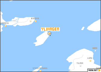 map of Ylvingen