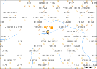 map of Yobo