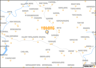 map of Yo-dong