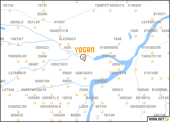 map of Yogan