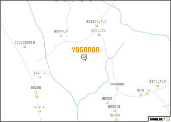 map of Yogonon