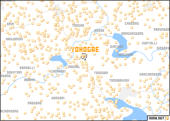map of Yŏhogae
