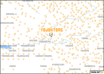 map of Yŏjŏk-tong
