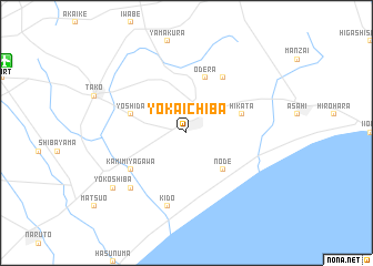 map of Yōkaichiba