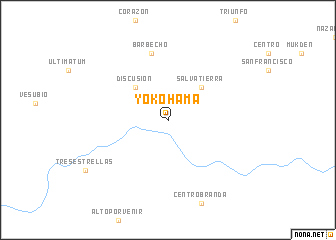 map of Yokohama