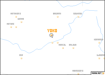 map of Yoko