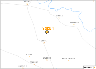 map of Yokum