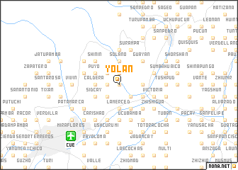 map of Yolán