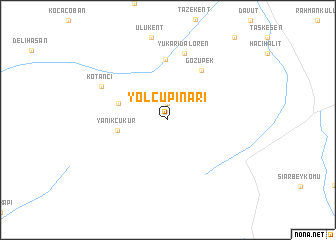 map of Yolcupınarı