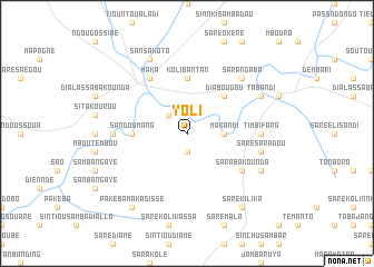 map of Yoli
