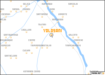 map of Yolosani