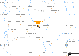 map of Yomani