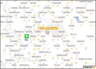 map of Yŏmju-dong