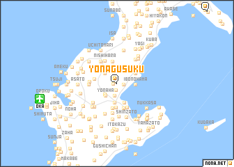 map of Yonagusuku