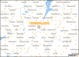 map of Yŏnbongjŏng
