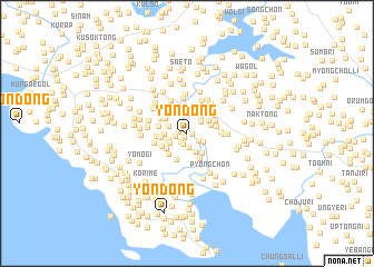 map of Yŏn-dong