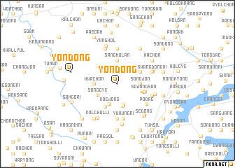 map of Yŏn-dong