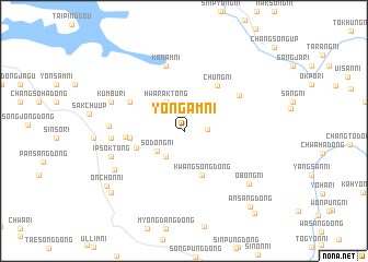 map of Yongam-ni