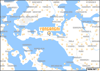 map of Yongang-ni