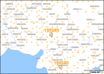 map of Yŏngan
