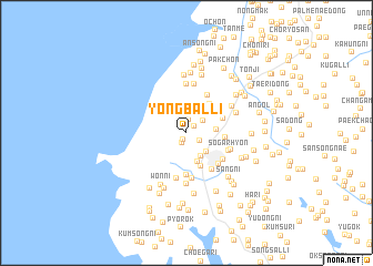 map of Yongbal-li