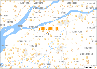 map of Yongban-ni