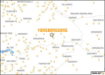 map of Yongbong-dong