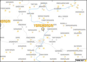 map of Yongbong-ni