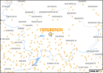 map of Yongbong-ni