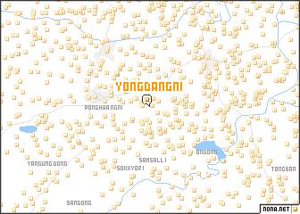 map of Yongdang-ni
