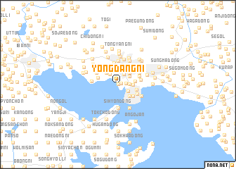 map of Yongdang-ni
