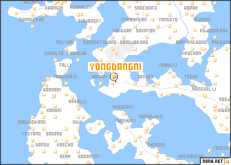 map of Yongdang-ni