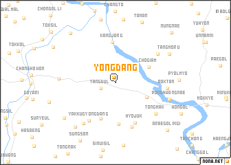 map of Yongdang